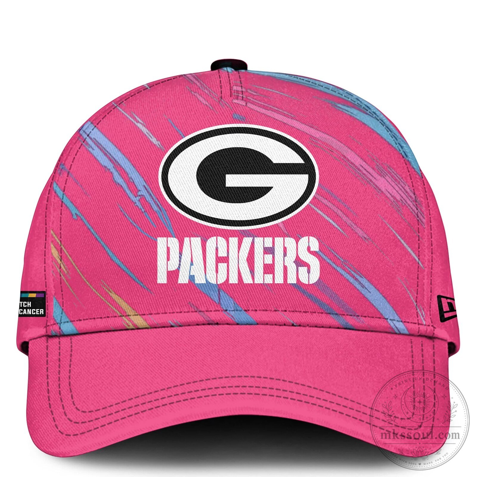 Pink Hoodie for Cancer Awareness by Green Bay Packers - Crucial Catch Edition 43 Pink Hoodie for Cancer Awareness by Green Bay Packers - Crucial Catch Edition