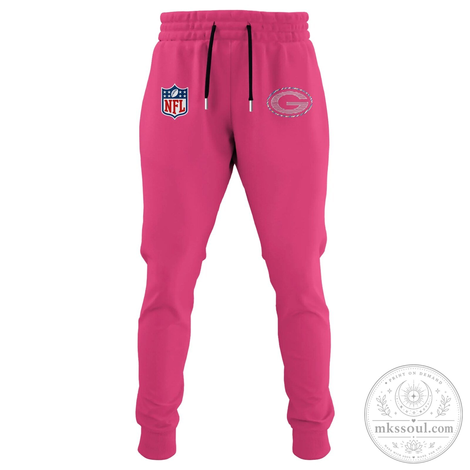 Pink Hoodie for Cancer Awareness by Green Bay Packers - Crucial Catch Edition 50 Pink Hoodie for Cancer Awareness by Green Bay Packers - Crucial Catch Edition