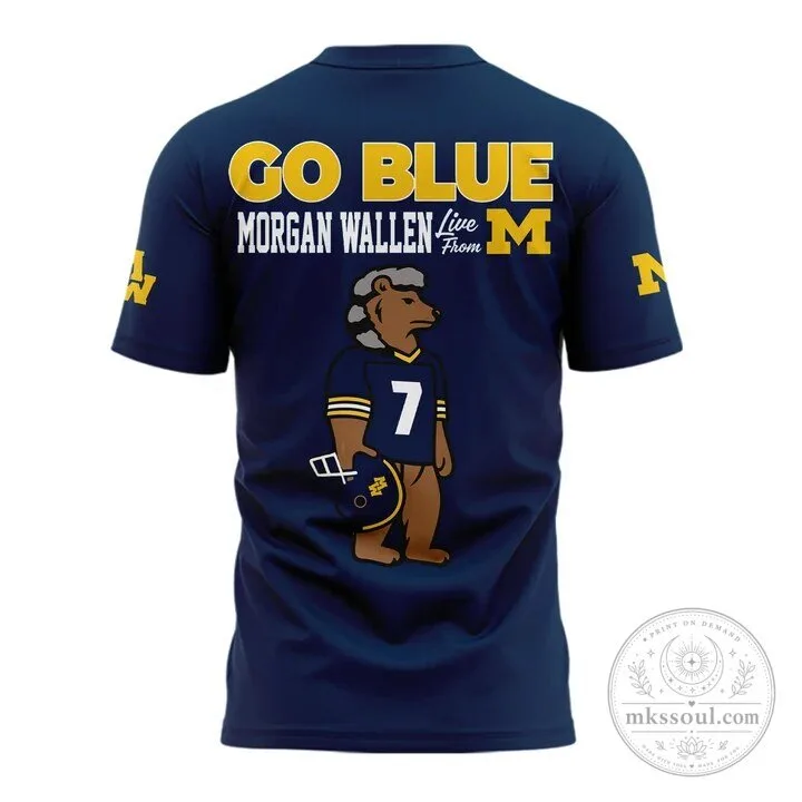 2026 Still The Problem Tour T-Shirt at Michigan Stadium by Morgan Wallen 6 2026 Still The Problem Tour T-Shirt at Michigan Stadium by Morgan Wallen