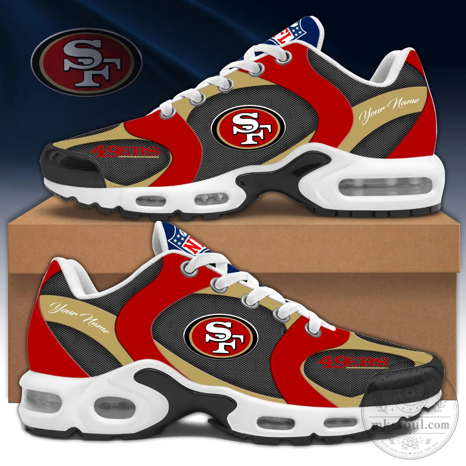 2026 San Francisco Custom Sneakers 1 2026 San Francisco Custom Sneakers