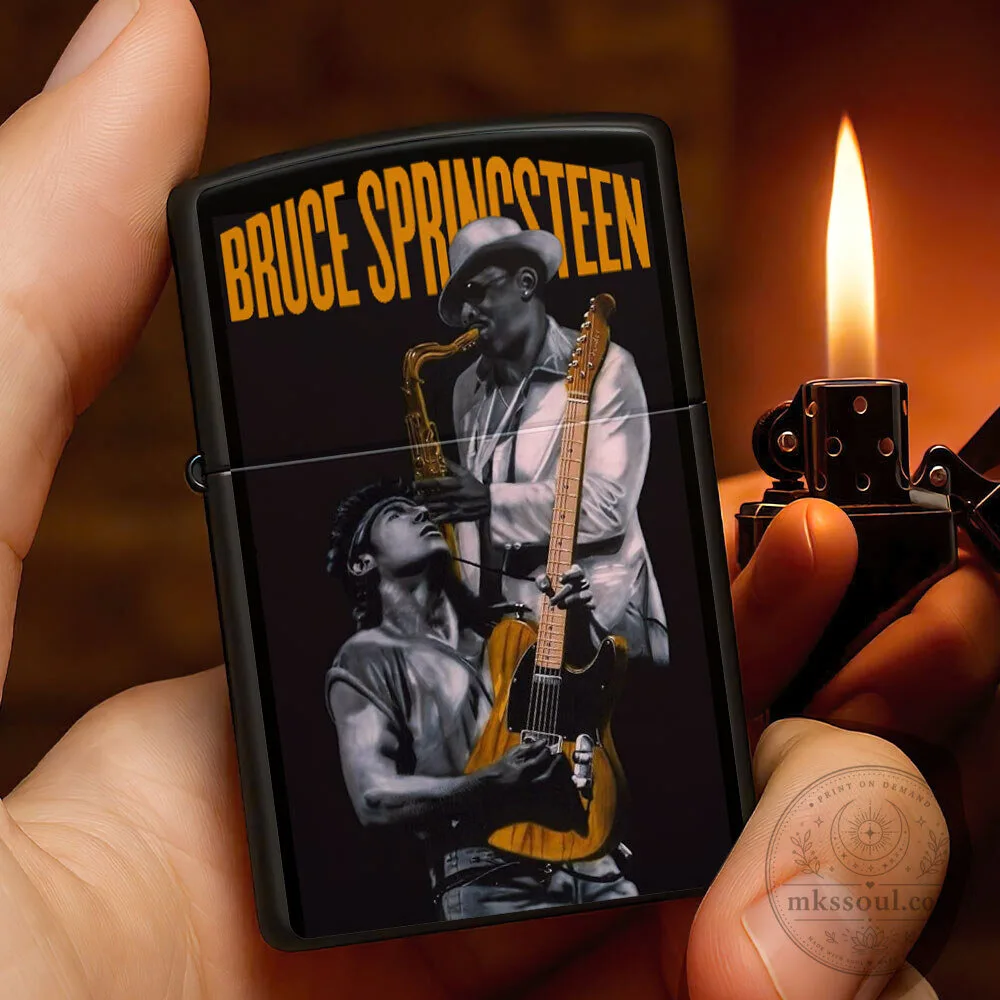 Bruce Springsteen The E Street Band Music Album Art Zippo Lighter