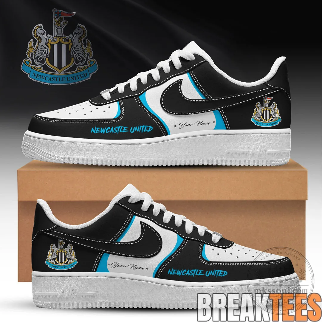 Newcastle United Football Club Personalized Air Force 1 Style Shoes