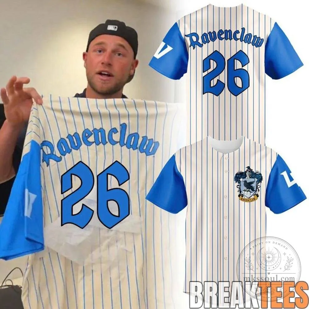 Harry Potter Ravenclaw House Baseball Jersey