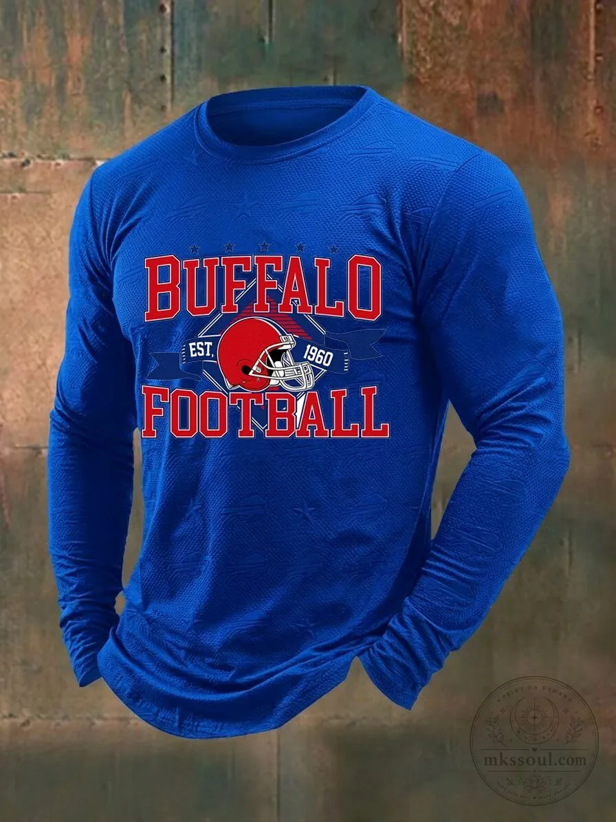 Buffalo Football Established 1960 Long-Sleeve T-Shirt