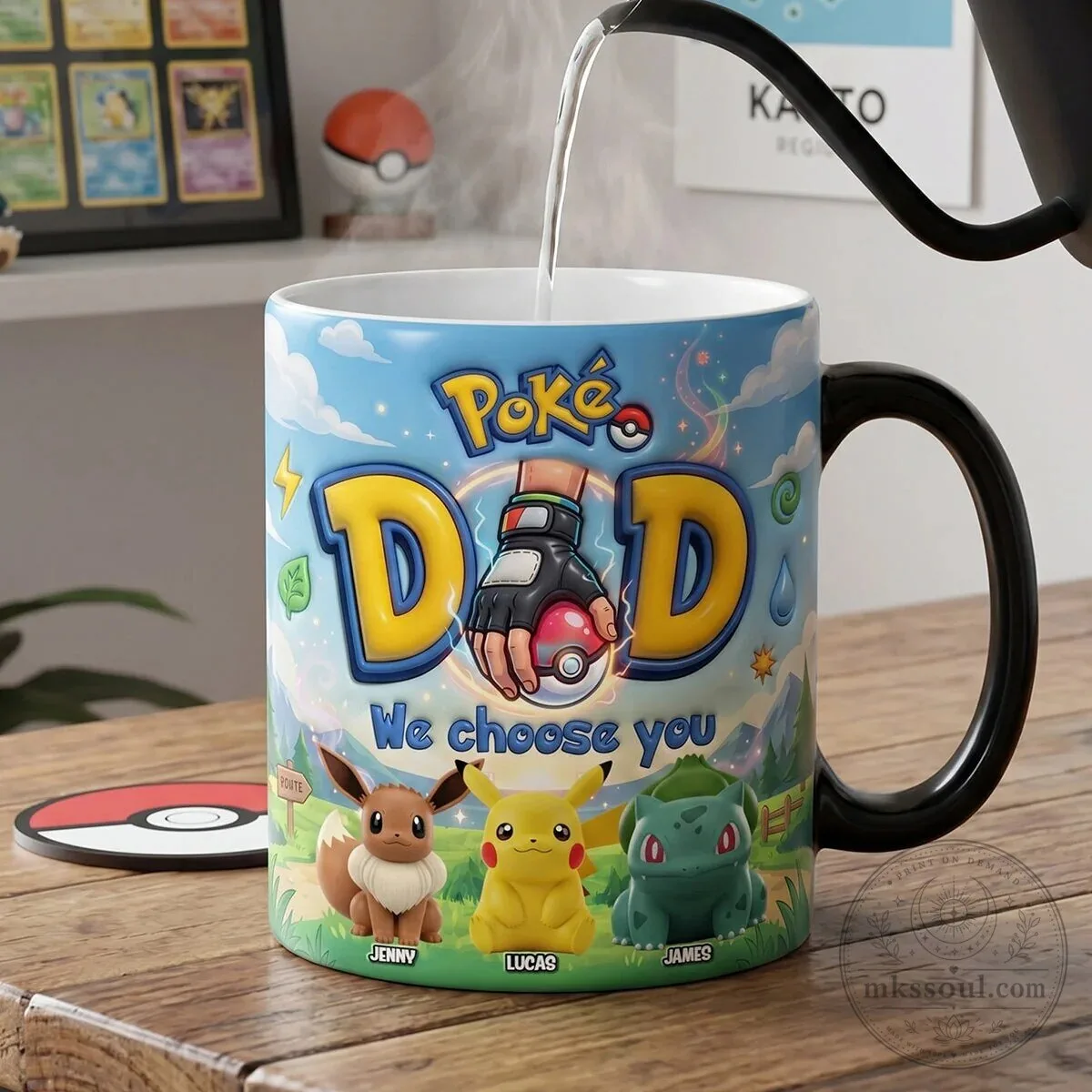 Pokemon Dad We Choose You Personalized Coffee Mug 7 Pokemon Dad We Choose You Personalized Coffee Mug