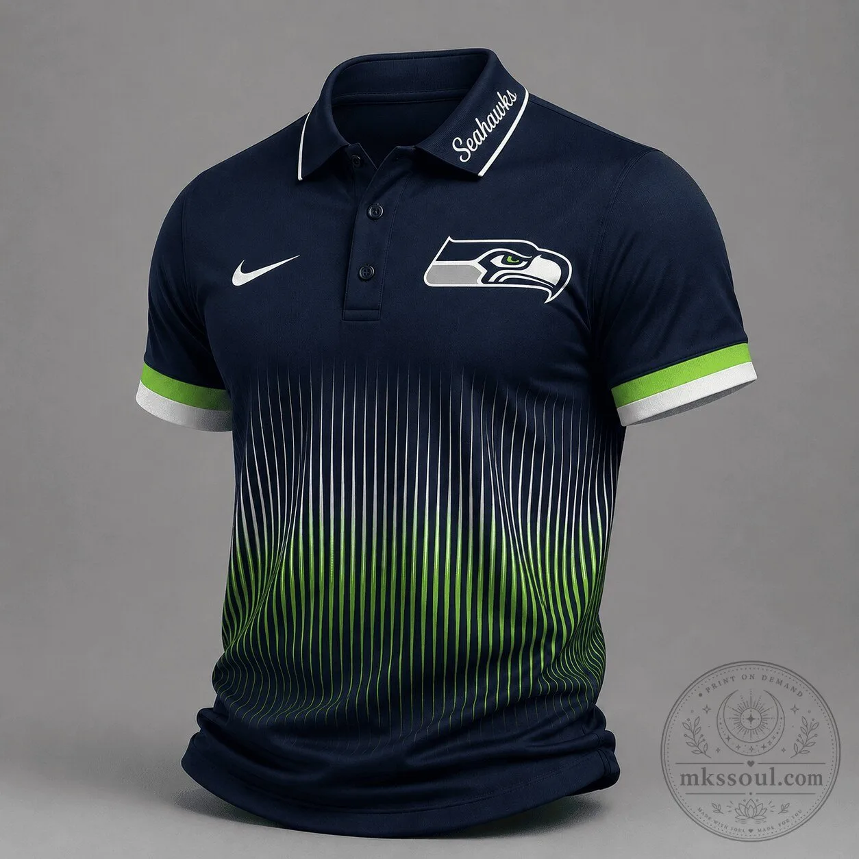 Seattle Seahawks Nike Performance Polo Shirt for Men