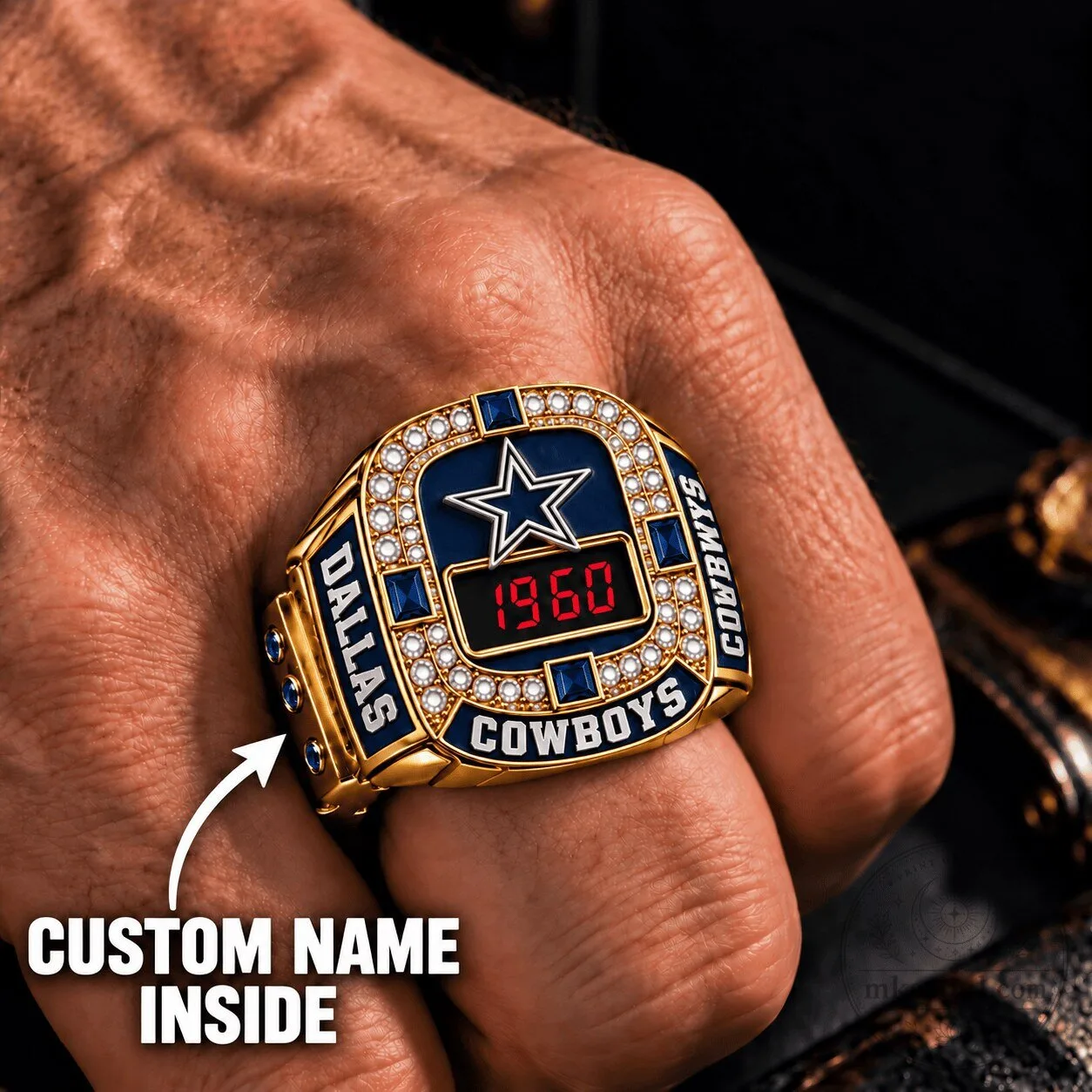 Dallas Cowboys 1960 Championship Edition Custom Name Ring