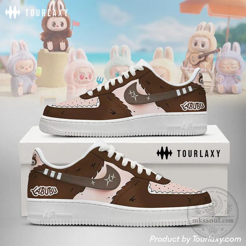 Labubu Chestnut Cocoa Custom Design Sneakers