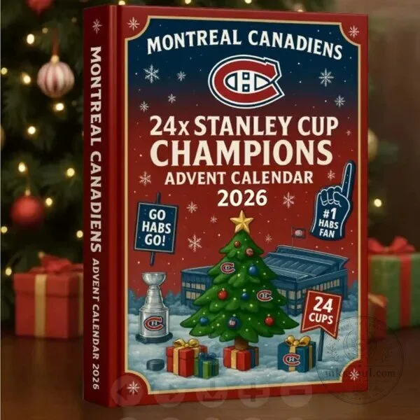 Montreal Canadiens Stanley Cup Champions Christmas Advent Calendar 2026 2D 5 Montreal Canadiens Stanley Cup Champions Christmas Advent Calendar 2026