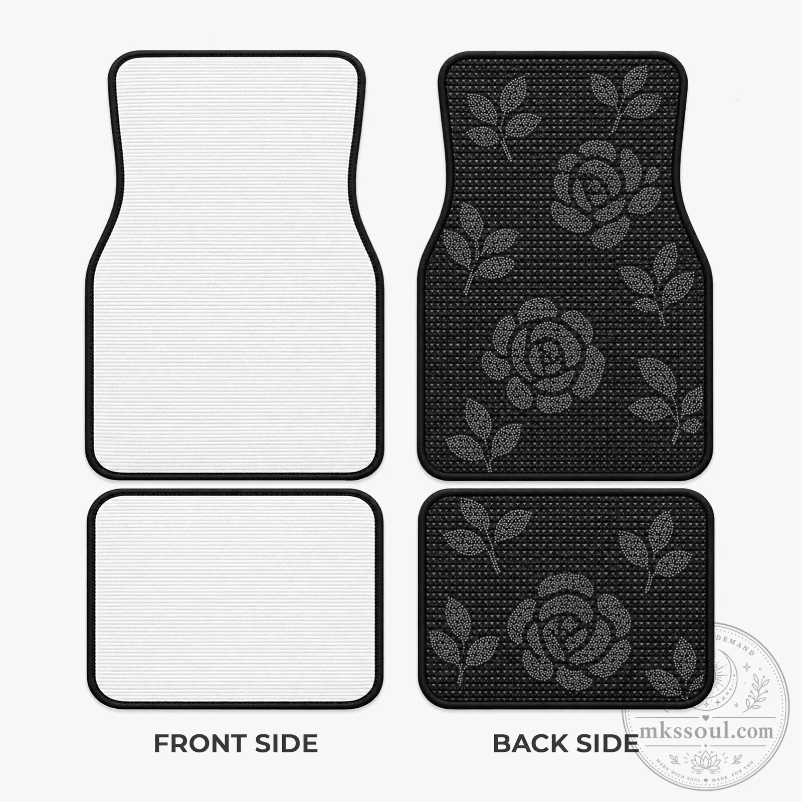 Personalized Daniel Initial Car Floor Mat 12 Personalized Daniel Initial Car Floor Mat
