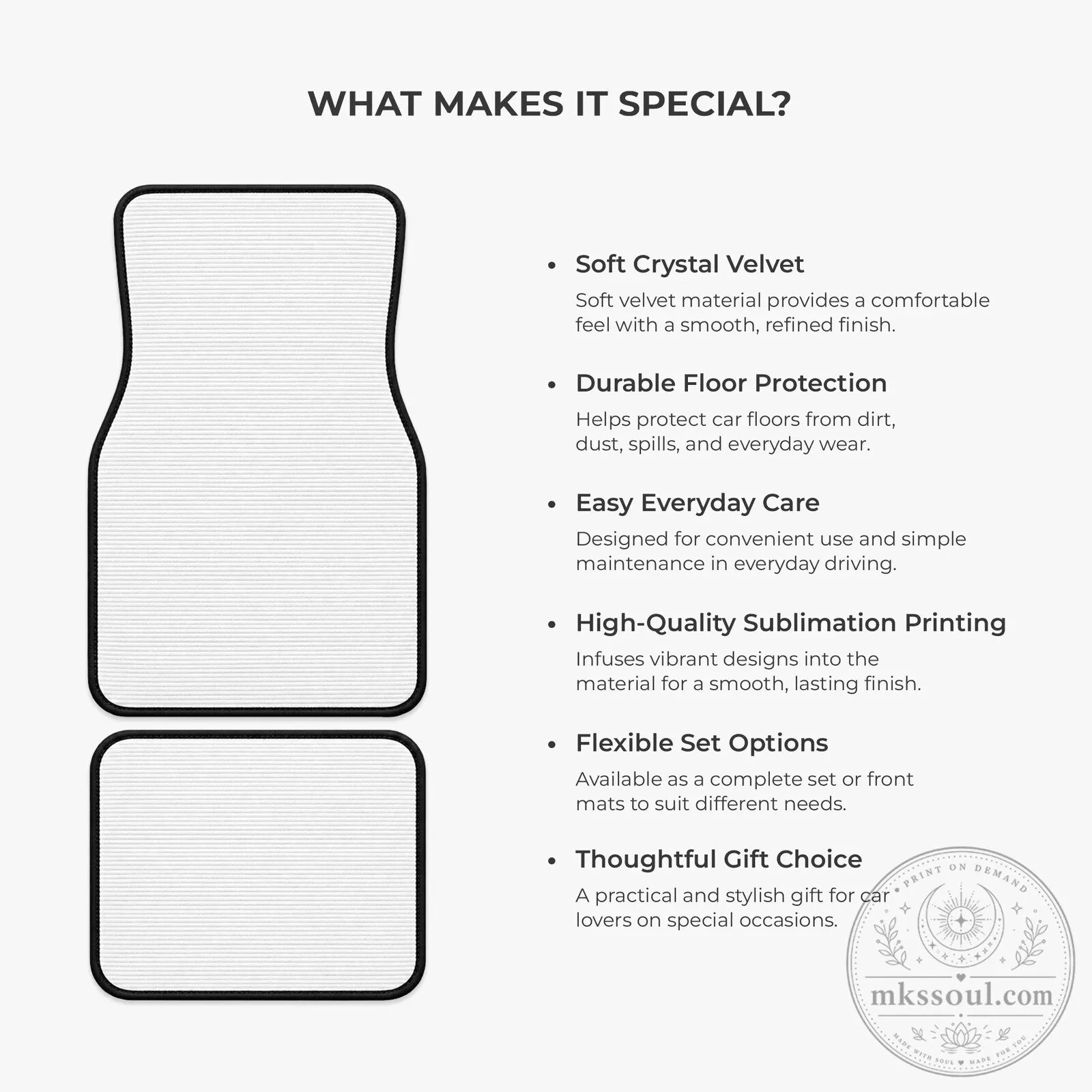 Personalized Daniel Initial Car Floor Mat 15 Personalized Daniel Initial Car Floor Mat