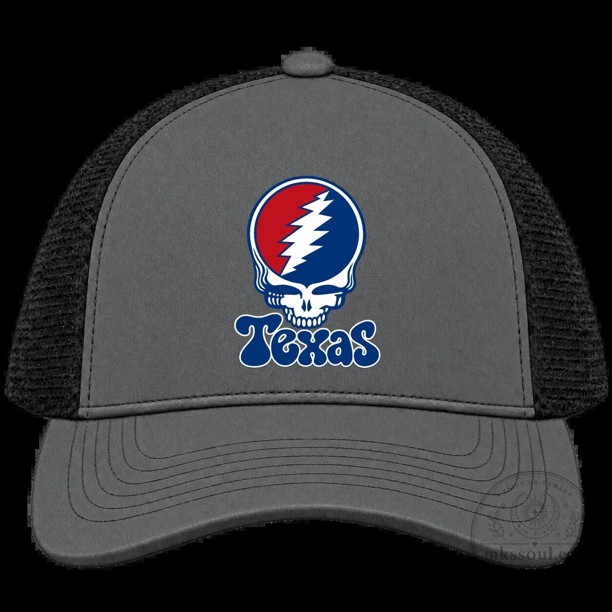 Grateful Dead Stealie Texas Baseball Trucker Hat Mesh Back Cap 6 Grateful Dead Stealie Texas Baseball Trucker Hat Mesh Back Cap