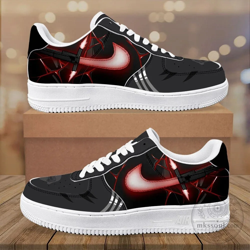 Star Wars Kylo Ren Dark Side Force Awakens Custom Designed Shoes