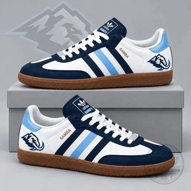 Colorado Mammoth National Lacrosse League Adidas Samba Low Top Sneakers